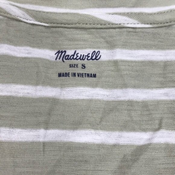 Madewell Whisper Stripe V-Neck Tank Top - Picture 5 of 5